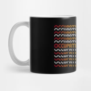 Occupational Therapy Groovy Mug